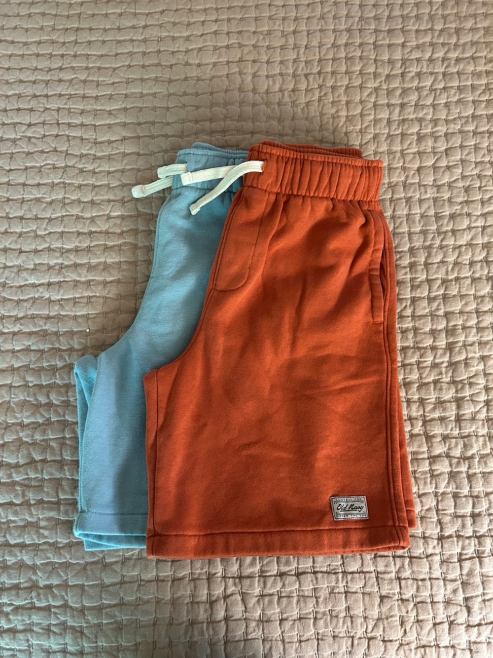 Bundle of 2 OLD NAVY Youth Boys Drawstring Sweat Shorts